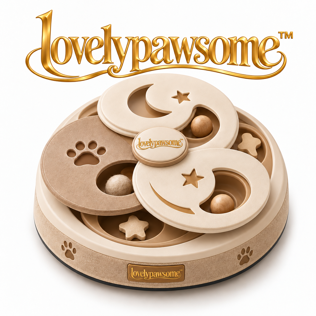 lovelypawsome™ Captivating Rotating Shadow Puzzle Toy