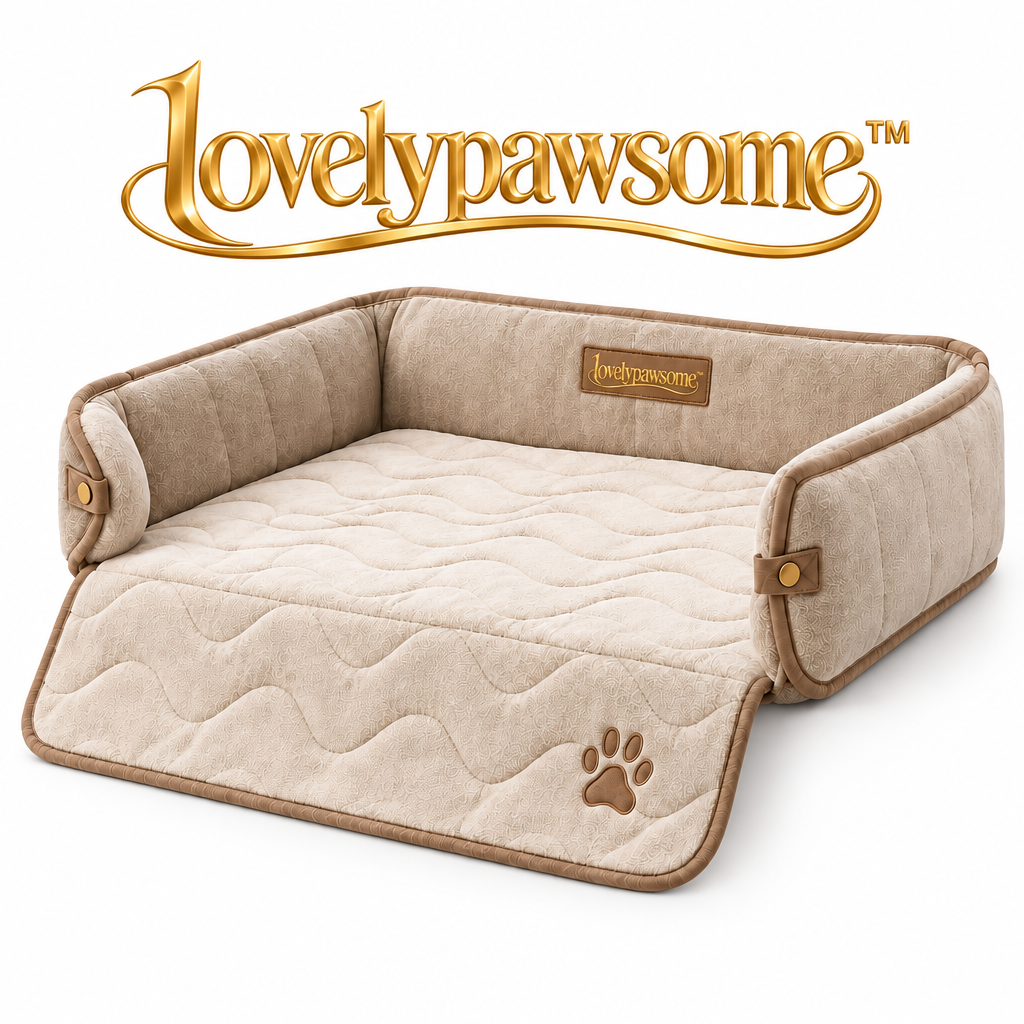 lovelypawsome™ Refined Convertible Sofa Protection Companion Mat