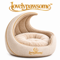 lovelypawsome™ Serene Crescent Pet Resting Nook