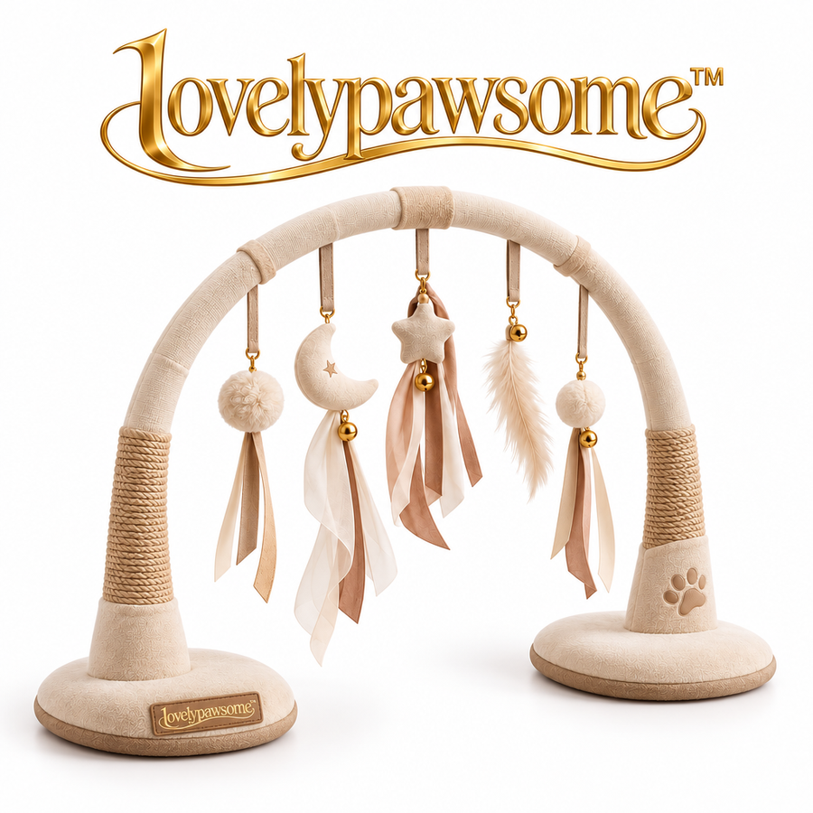lovelypawsome™ Enchanting Freestanding Ribbon Play Arch